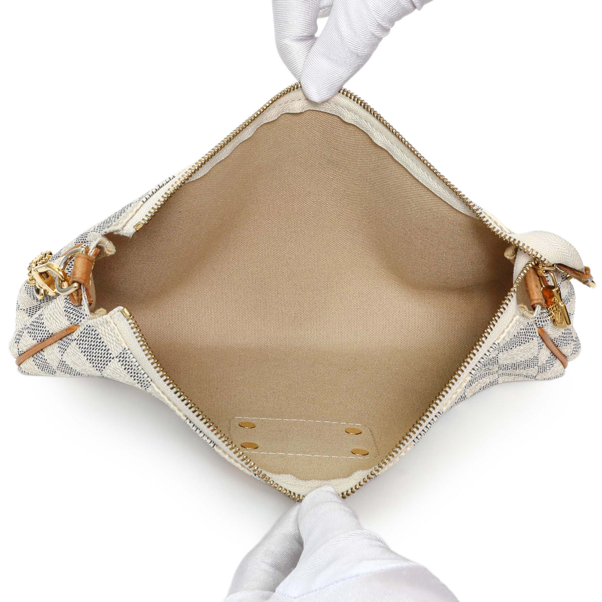 Louis Vuitton Damier Azur Eva Clutch Handbags Louis Vuitton