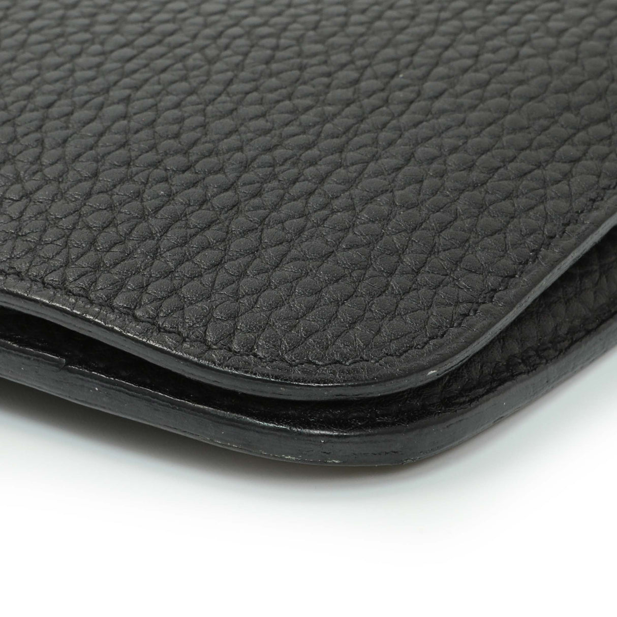 Hermes Black Togo Dogon Duo Wallet Accessories Hermes