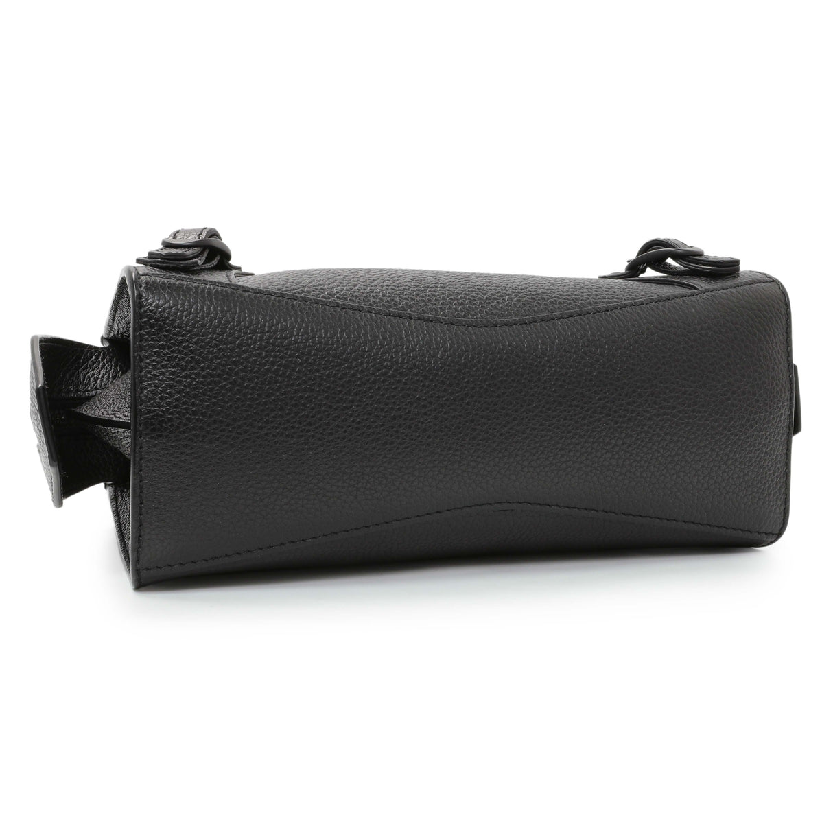 Balenciaga Black Grained Calfskin Neo Nano City Crossbody Handbags Hermes