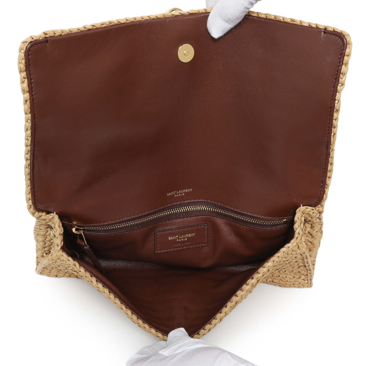 Saint Laurent Raffia Monogram Tassel Kate 99 Handbags Saint Laurent