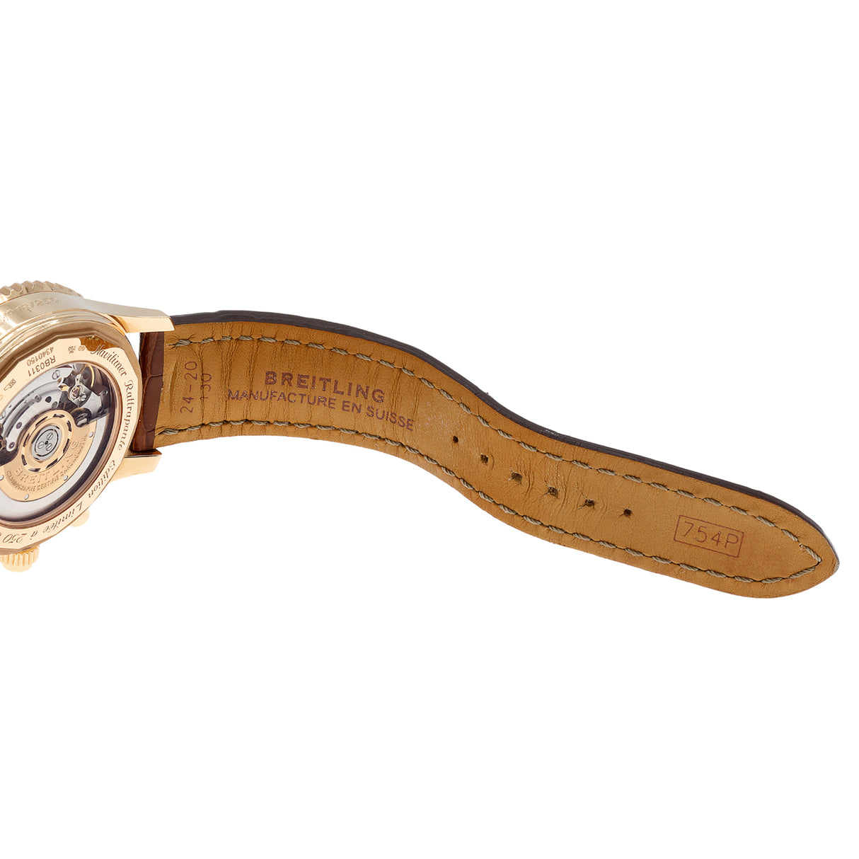 Breitling 18K Rose Gold Navitimer Rattrapante RB0311 Watches Breitling