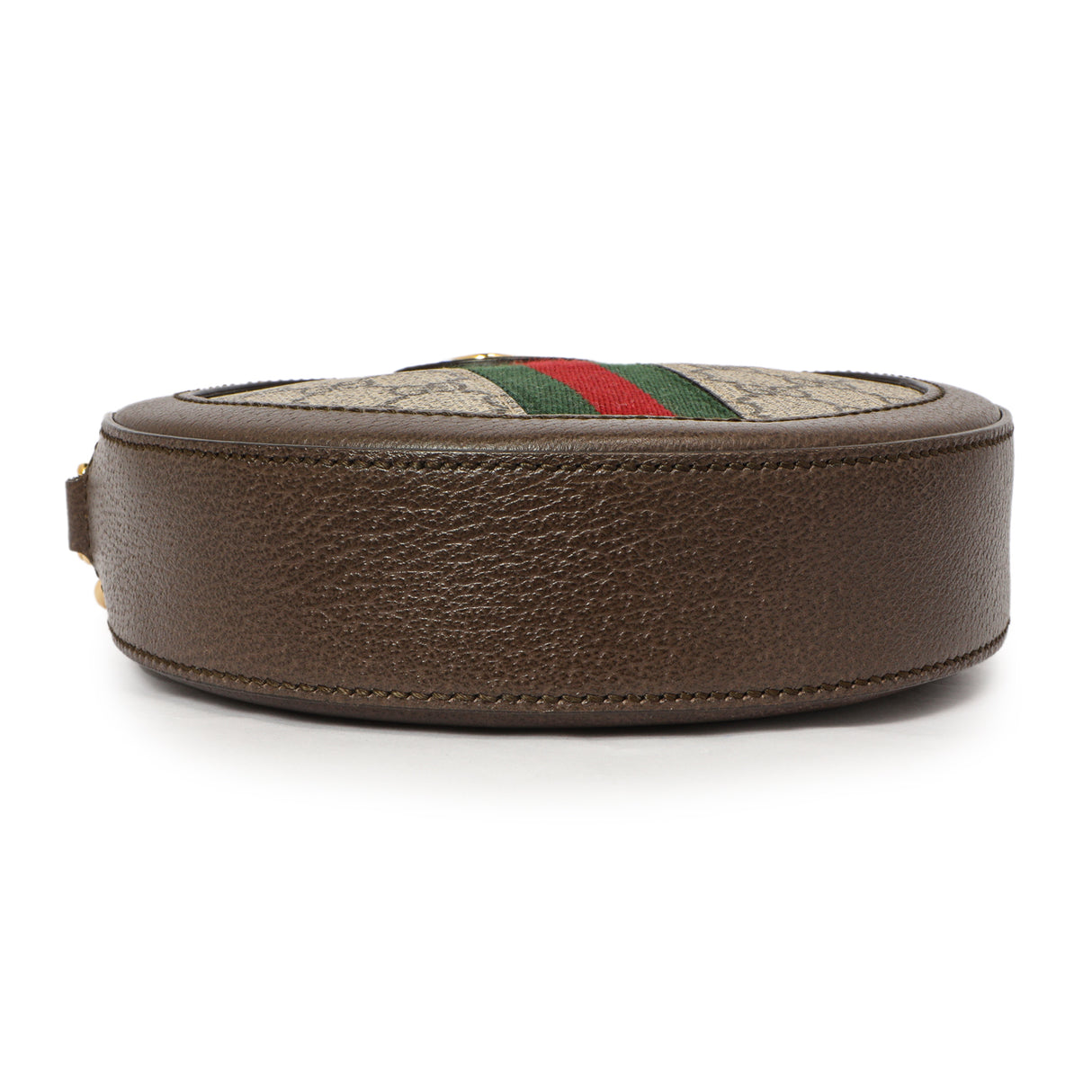 Gucci GG Supreme Monogram Web Mini Ophidia Round Shoulder Bag Handbags Gucci