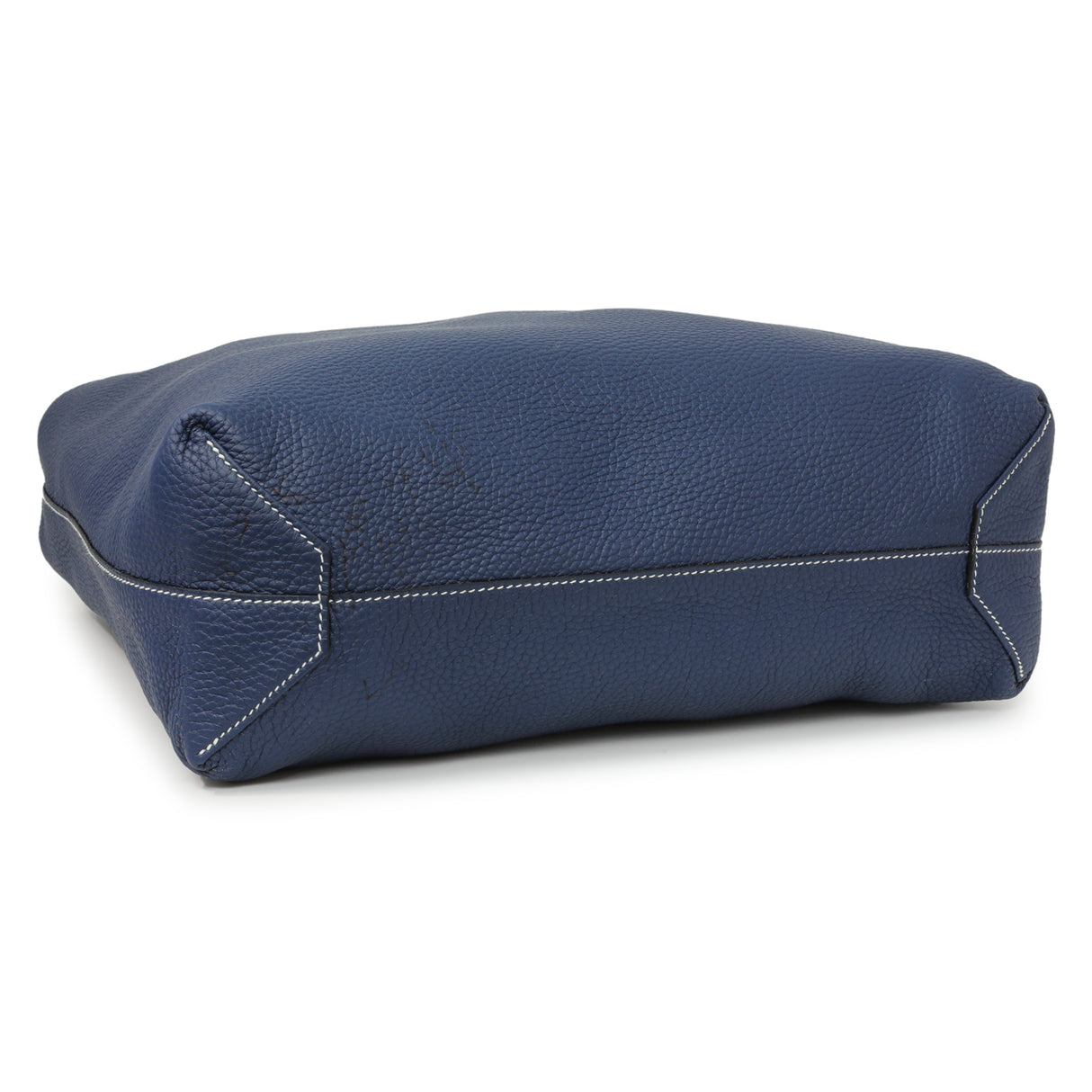 Hermes Blue Taurillon Clemence Double Sens 36 Handbags Hermes