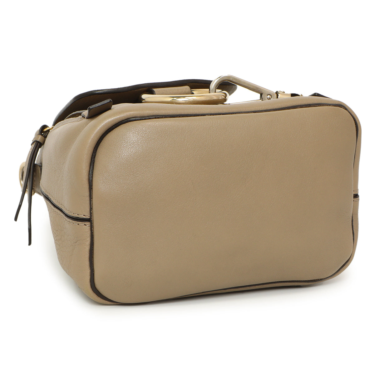 Chloe Grey Suede Calfskin Mini Faye Backpack Handbags Chloe