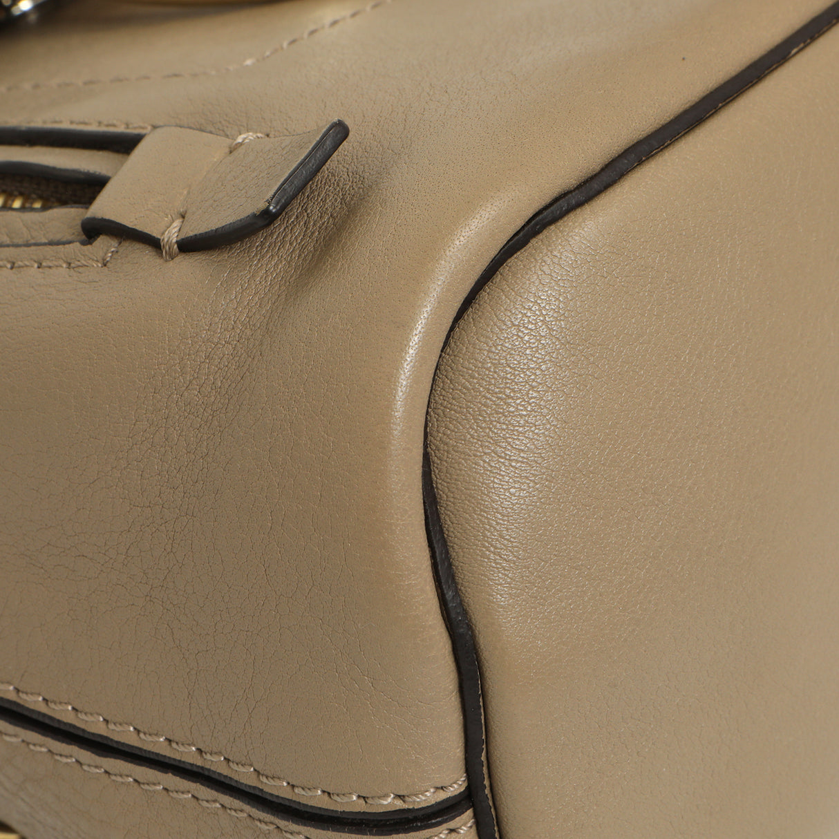 Chloe Grey Suede Calfskin Mini Faye Backpack Handbags Chloe