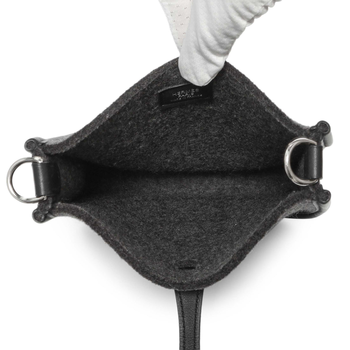 Hermes Grey Feutre Swift Evelyne TPM Handbags Hermes