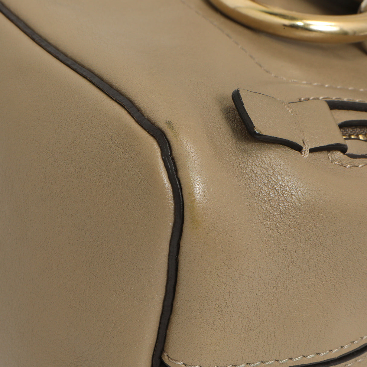 Chloe Grey Suede Calfskin Mini Faye Backpack Handbags Chloe