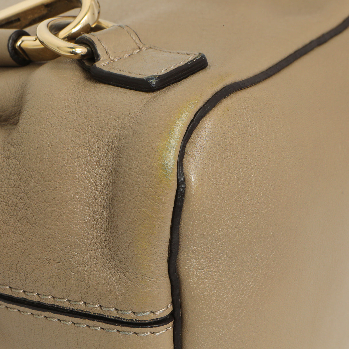 Chloe Grey Suede Calfskin Mini Faye Backpack Handbags Chloe