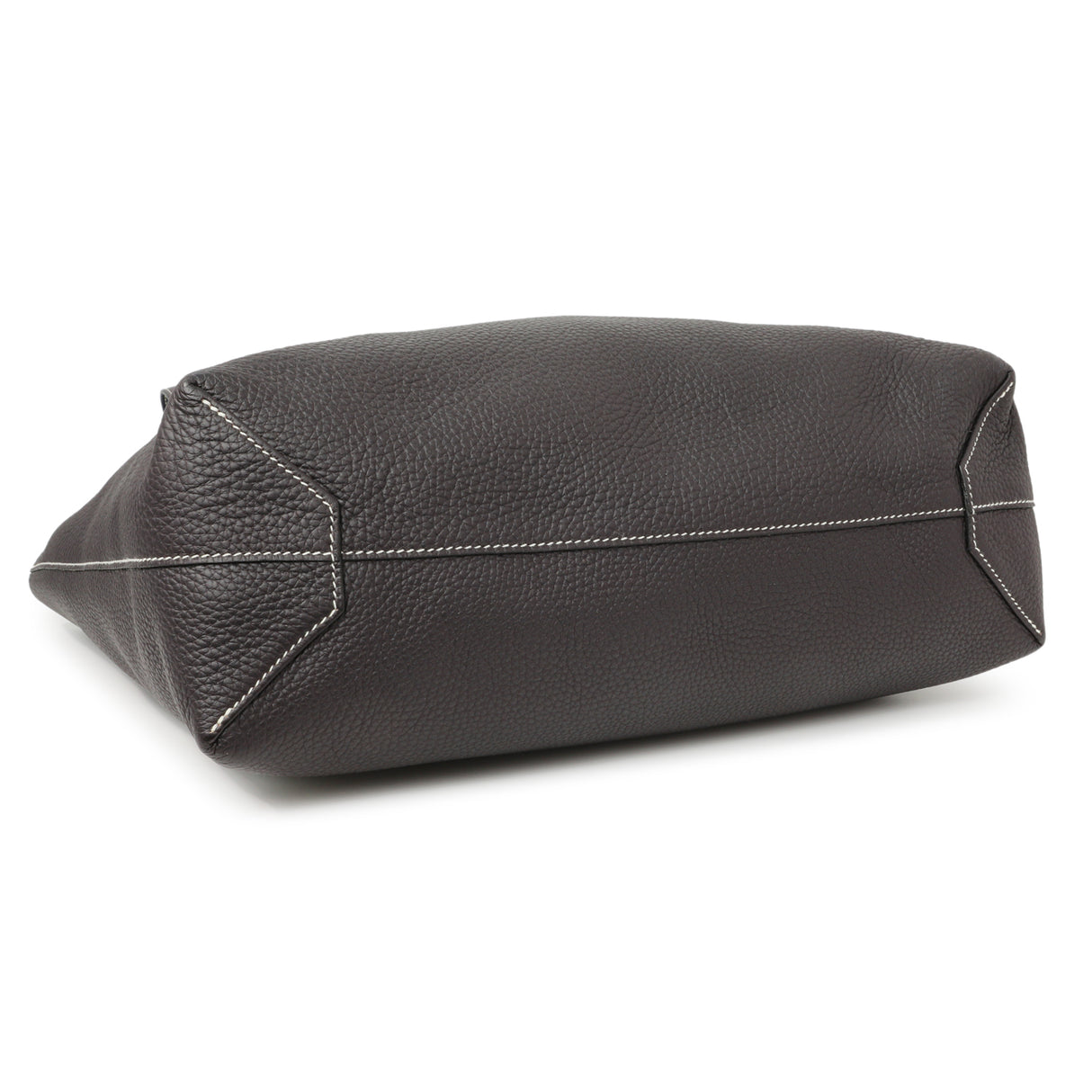 Hermes Blue Taurillon Clemence Double Sens 36 Handbags Hermes