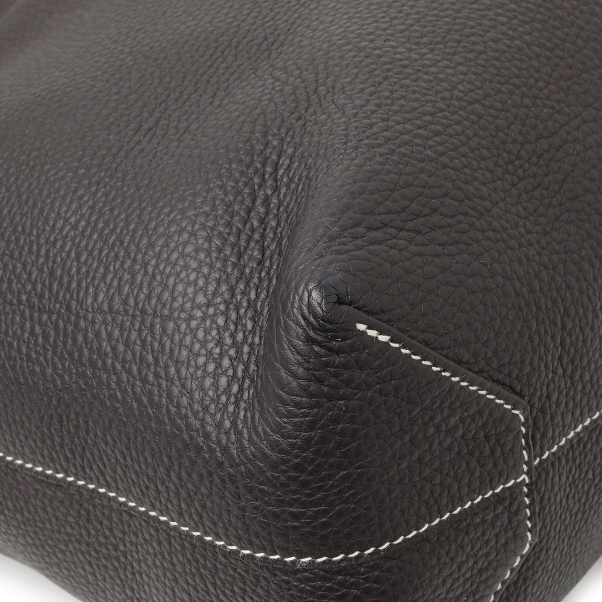 Hermes Blue Taurillon Clemence Double Sens 36 Handbags Hermes