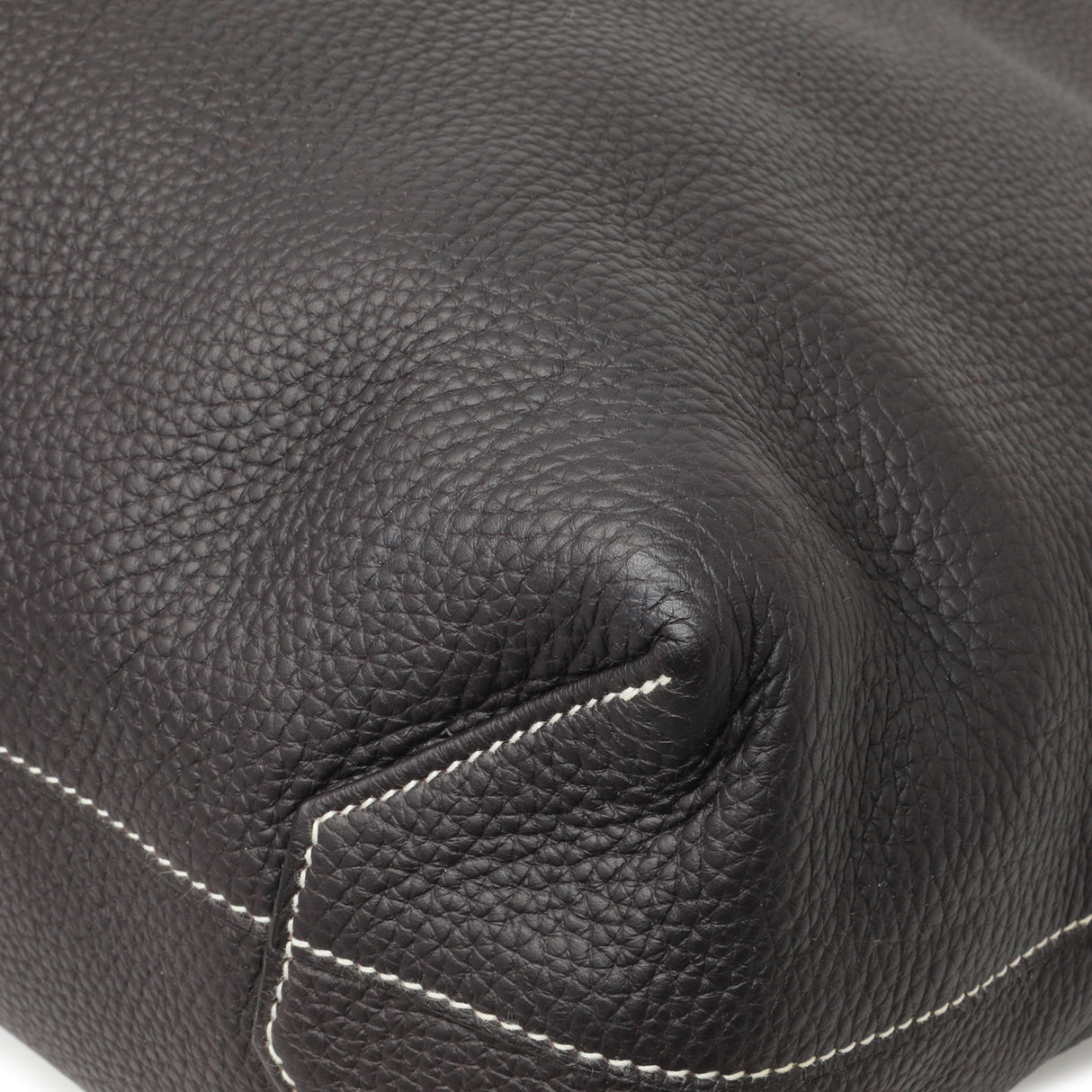 Hermes Blue Taurillon Clemence Double Sens 36 Handbags Hermes