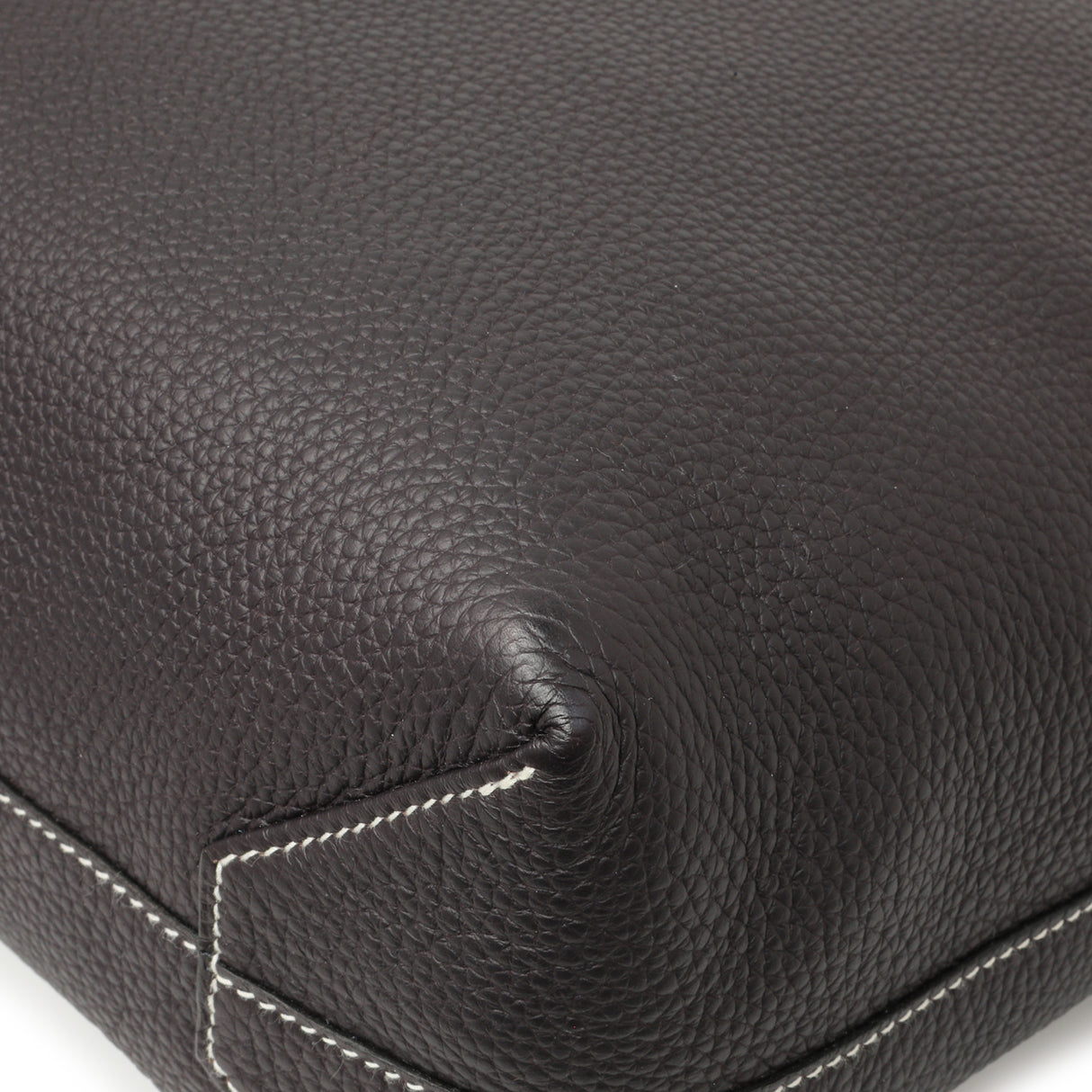 Hermes Blue Taurillon Clemence Double Sens 36 Handbags Hermes