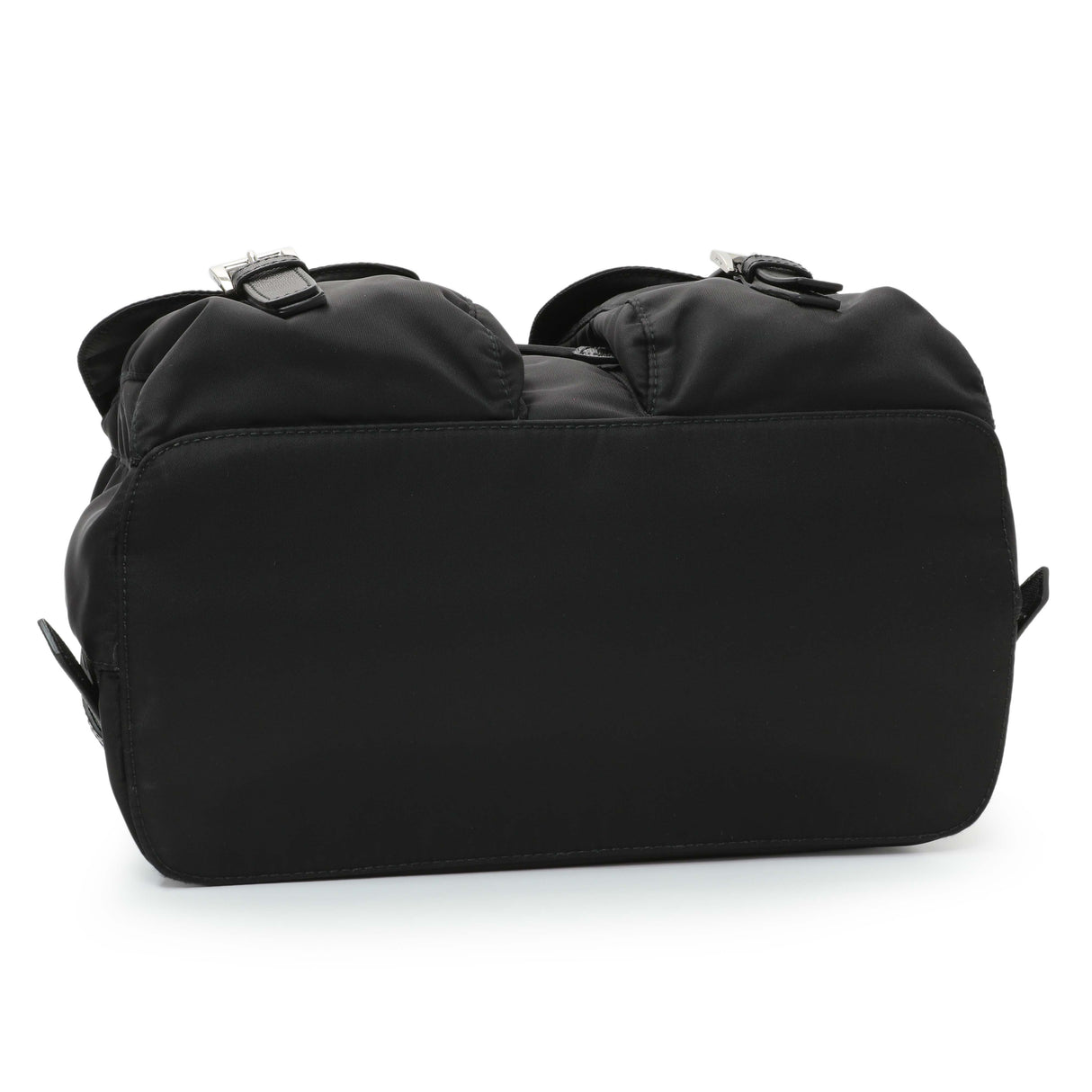 Prada Black Tessuto Nylon Medium Backpack Handbags Prada