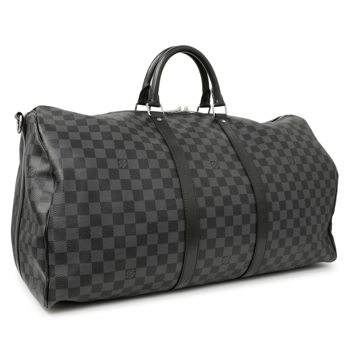 Louis Vuitton Damier Graphite Keepall Bandouliere 55 Handbags Louis Vuitton
