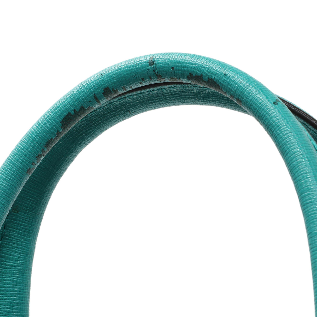 Fendi Teal Vitello Elite Petite 2Jours Tote Handbags Fendi