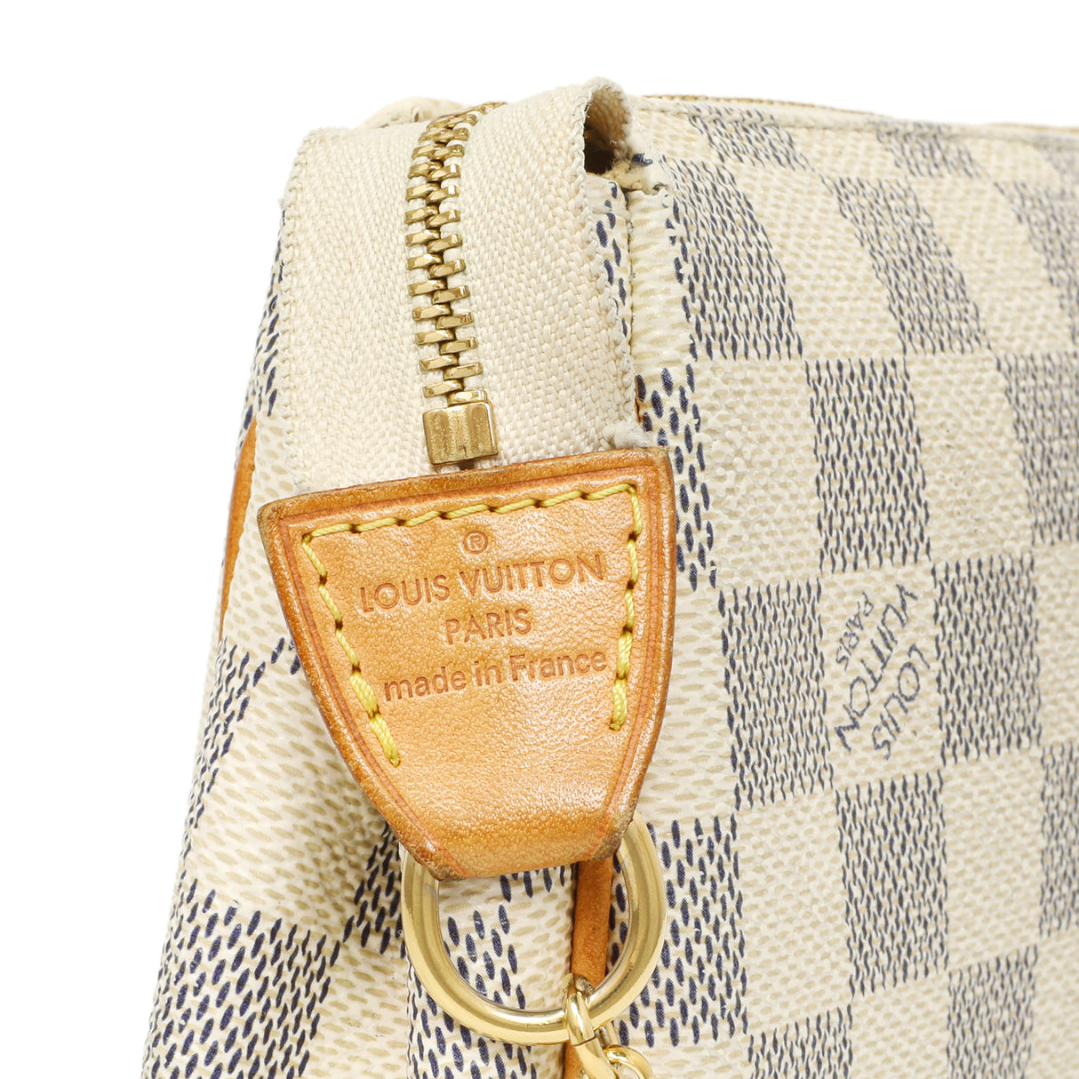 Louis Vuitton Damier Azur Eva Clutch Handbags Louis Vuitton