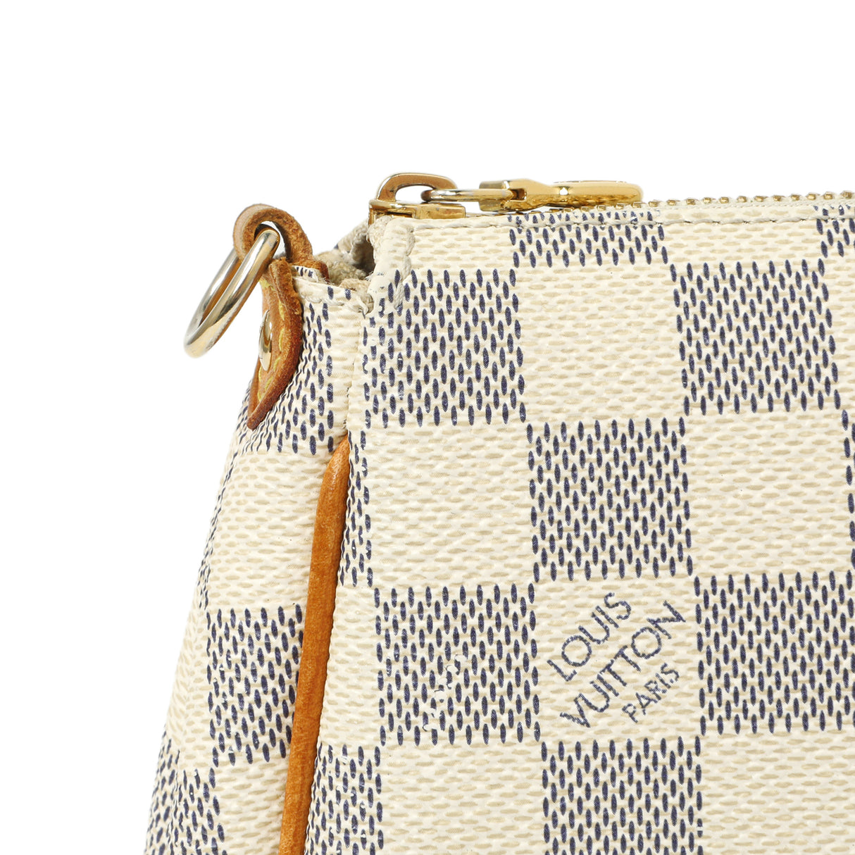 Louis Vuitton Damier Azur Eva Clutch Handbags Louis Vuitton