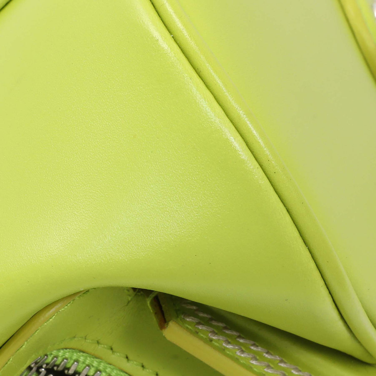 Christian Dior Green Calfskin Medium Detective Satchel Handbags Christian Dior