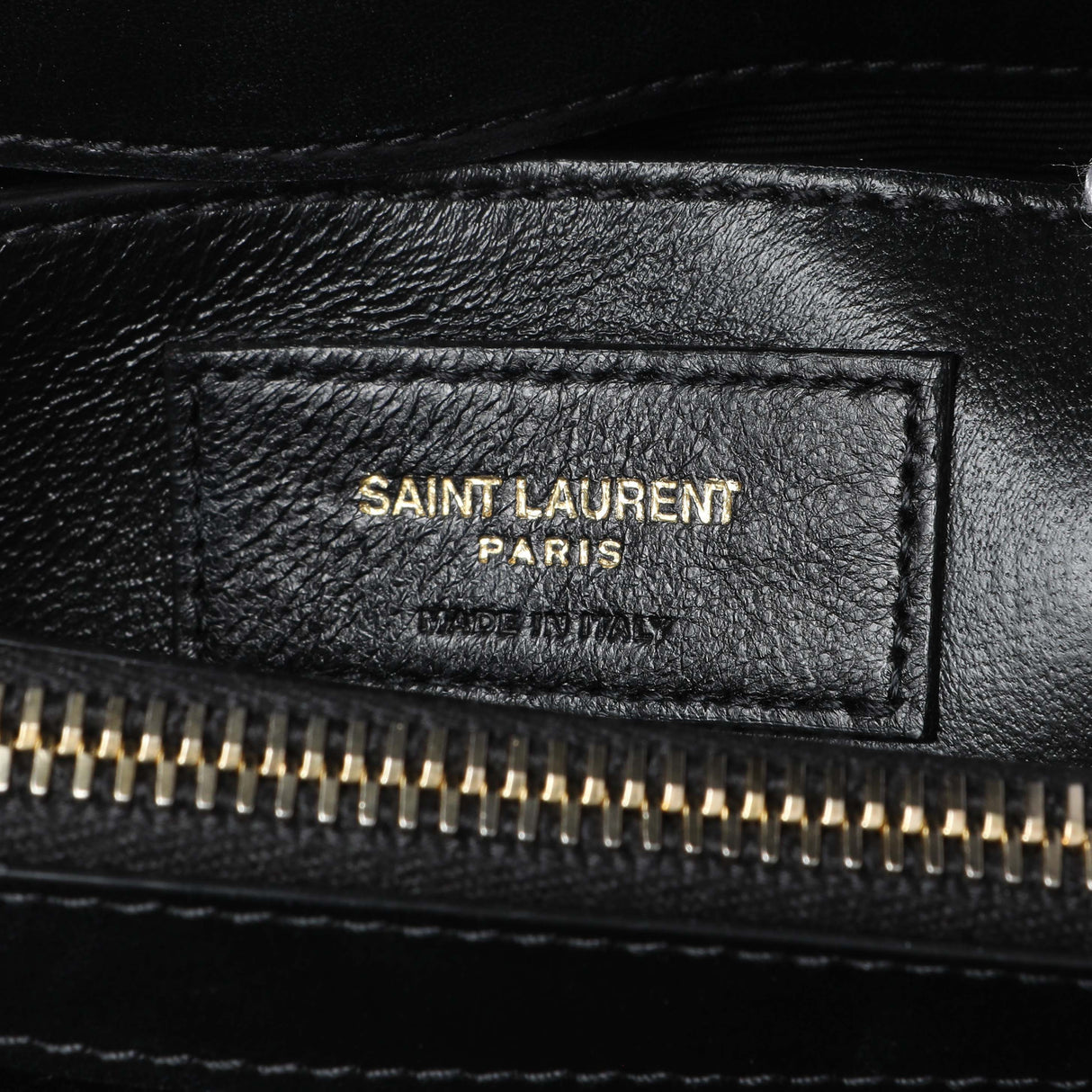 Saint Laurent Black Calfskin Y Quilted Monogram Small Loulou Chain Satchel Handbags Saint Laurent