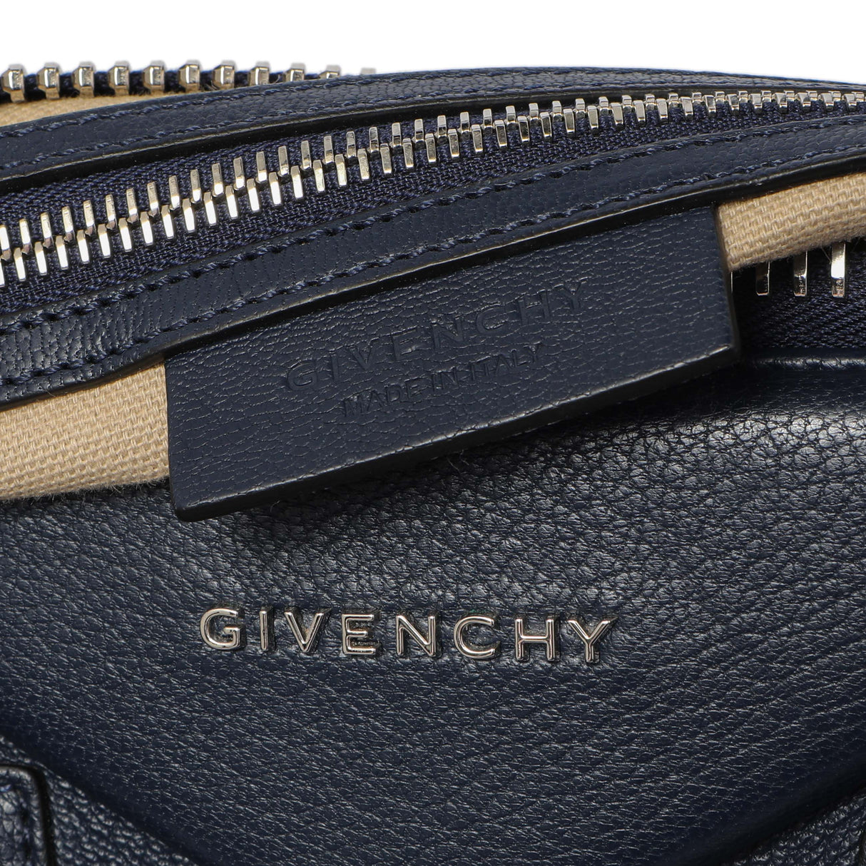 Givenchy Blue Sugar Goatskin Medium Antigona Handbags Givenchy