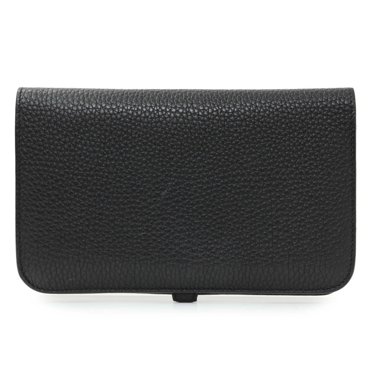 Hermes Black Togo Dogon Duo Wallet Accessories Hermes