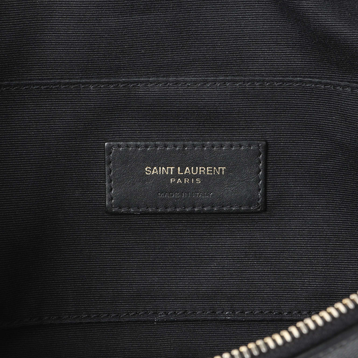 Saint Laurent Black Grain De Poudre Monogram Belt Bag Handbags Saint Laurent
