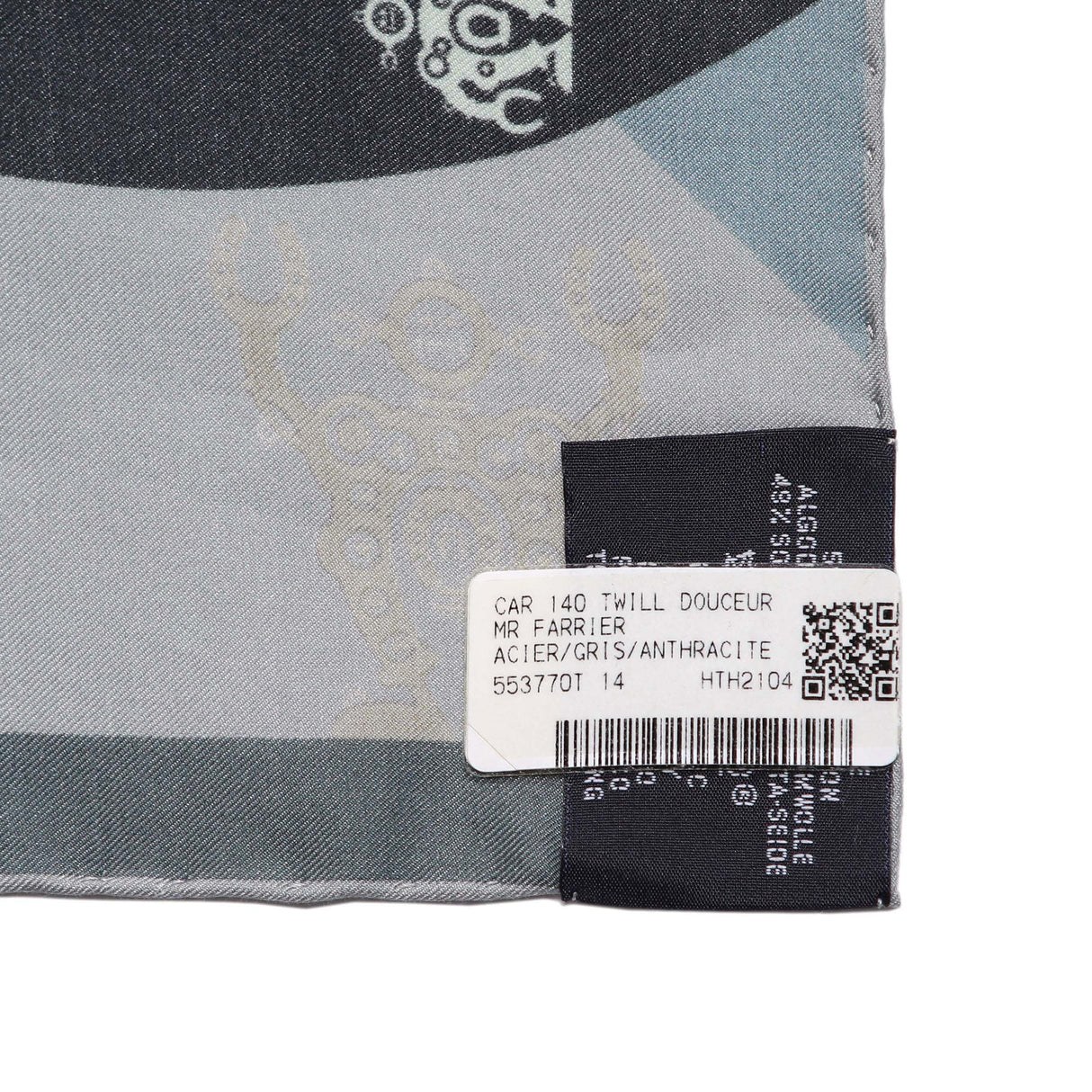 Hermes Cotton Silk Mr Farrier Scarf 140 Accessories Hermes