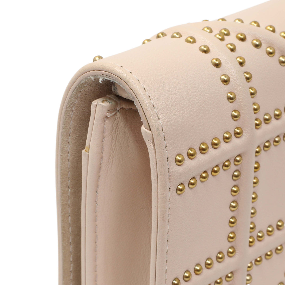 Christian Dior Studded Calfskin Diorama Wallet On Chain Handbags Christian Dior