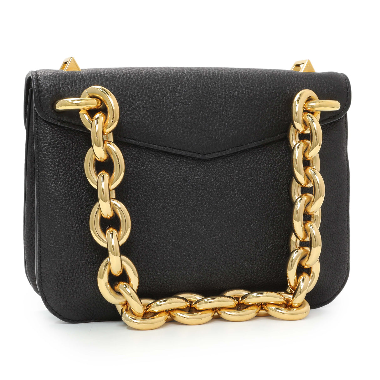 Bottega Veneta Black The Mount Small Leather Shoulder Bag Handbags Bottega Veneta