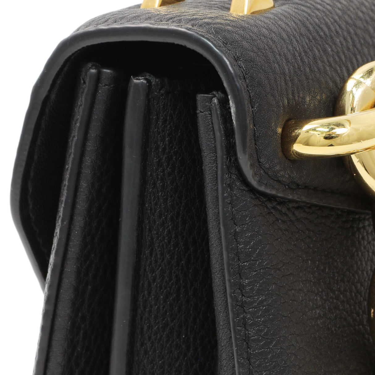 Bottega Veneta Black The Mount Small Leather Shoulder Bag Handbags Bottega Veneta