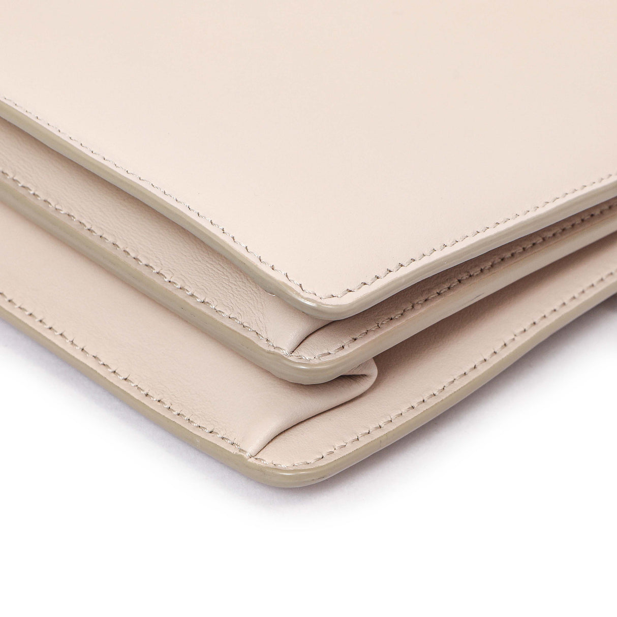 Salvatore Ferragamo Nude Calfskin Thalia Crossbody Bag Handbags Salvatore Ferragamo