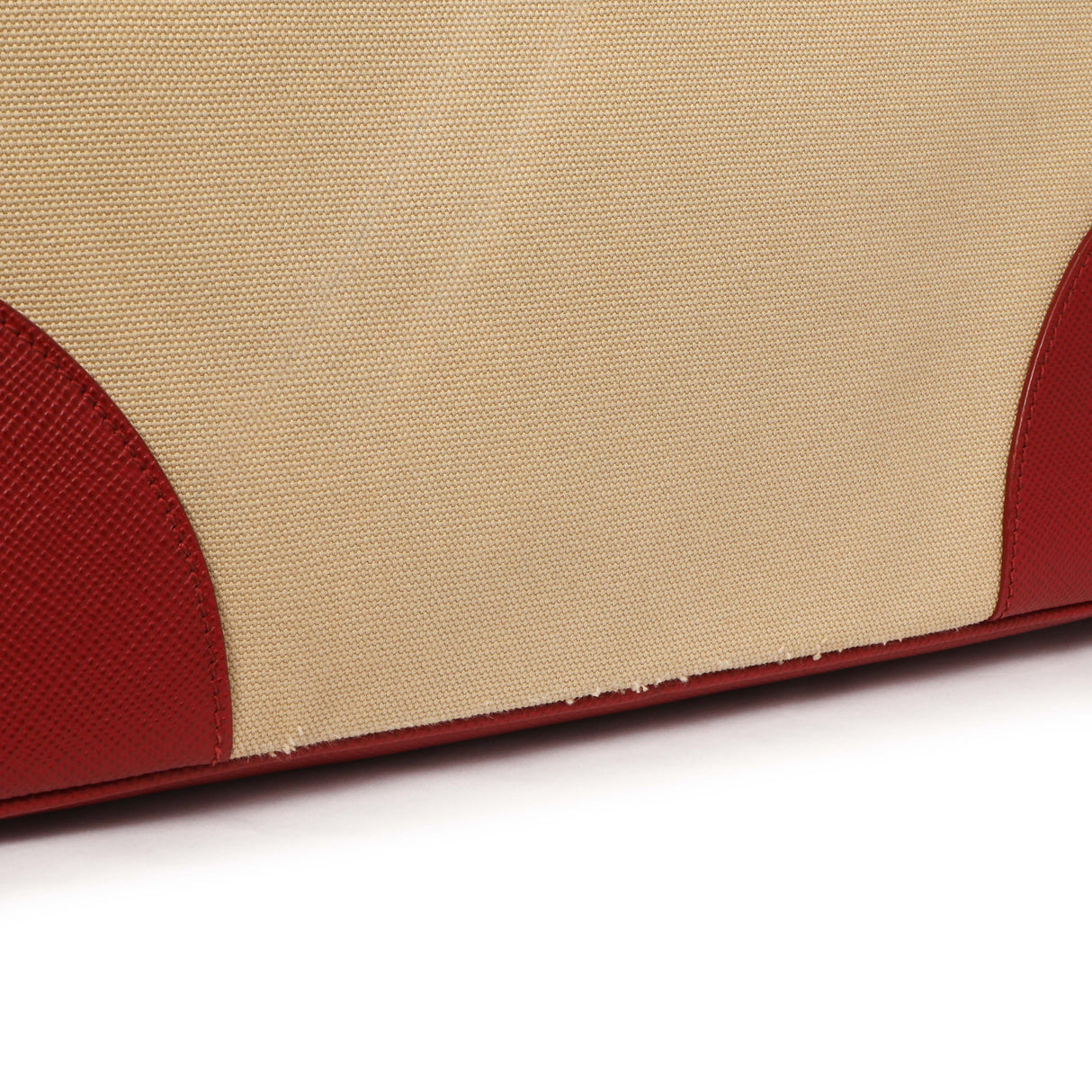 Prada Canapa Saffiano Large Double Bag Handbags Prada