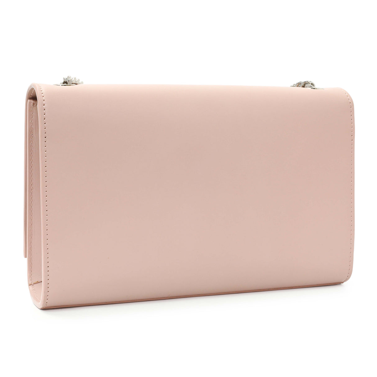Saint Laurent Pink Smooth Calfskin Medium Classic Monogram Kate Tassel Satchel Handbags Saint Laurent