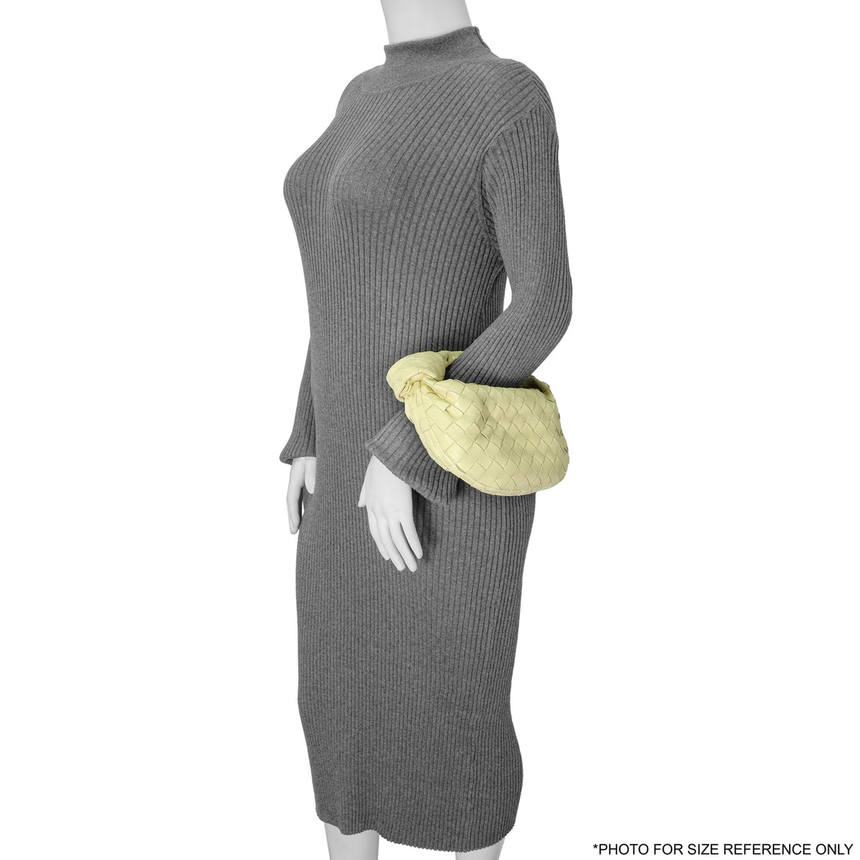 Bottega Veneta Pale Yellow Nappa Intrecciato Mini Jodie Handbags Bottega Veneta