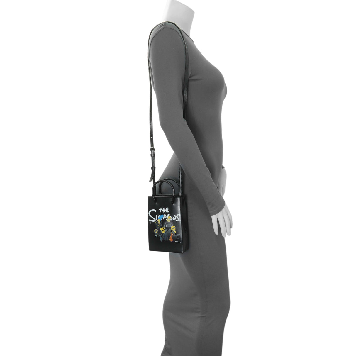 Balenciaga The Simpsons Mini Shopping Phone Holder Handbags Balenciaga