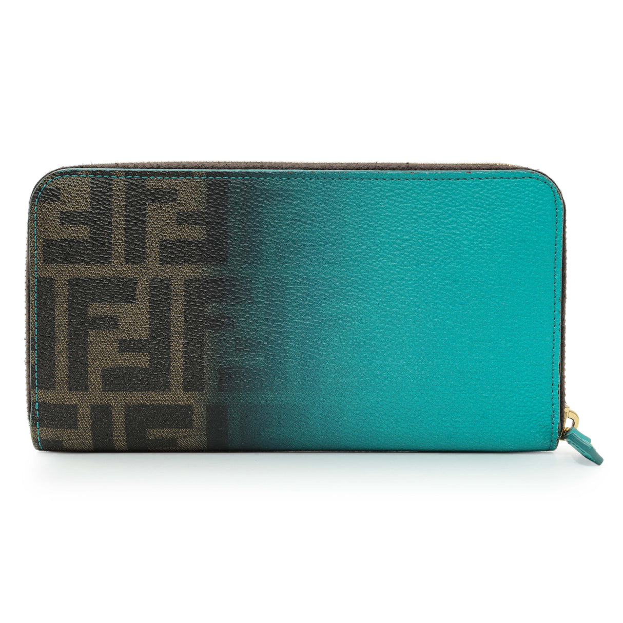 Fendi Zucca Zip Around Wallet Accessories Fendi