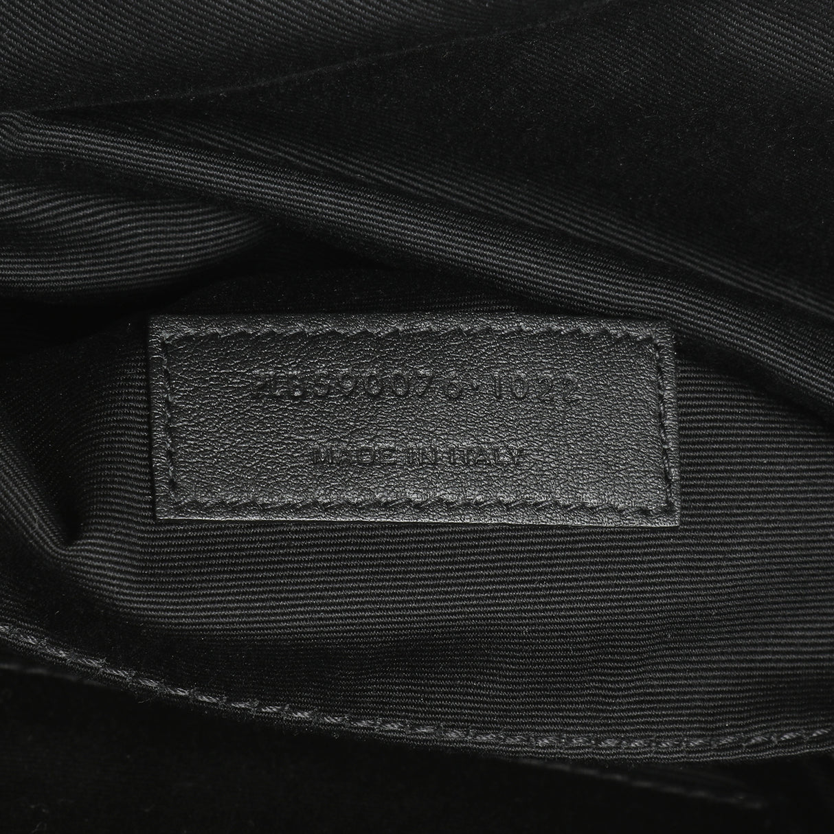 Saint Laurent Black Canvas Cassandre Monogram Belt Bag Handbags Saint Laurent