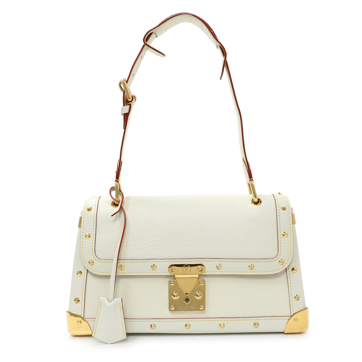 Louis Vuitton White Suhali Talentueux Handbags Louis Vuitton