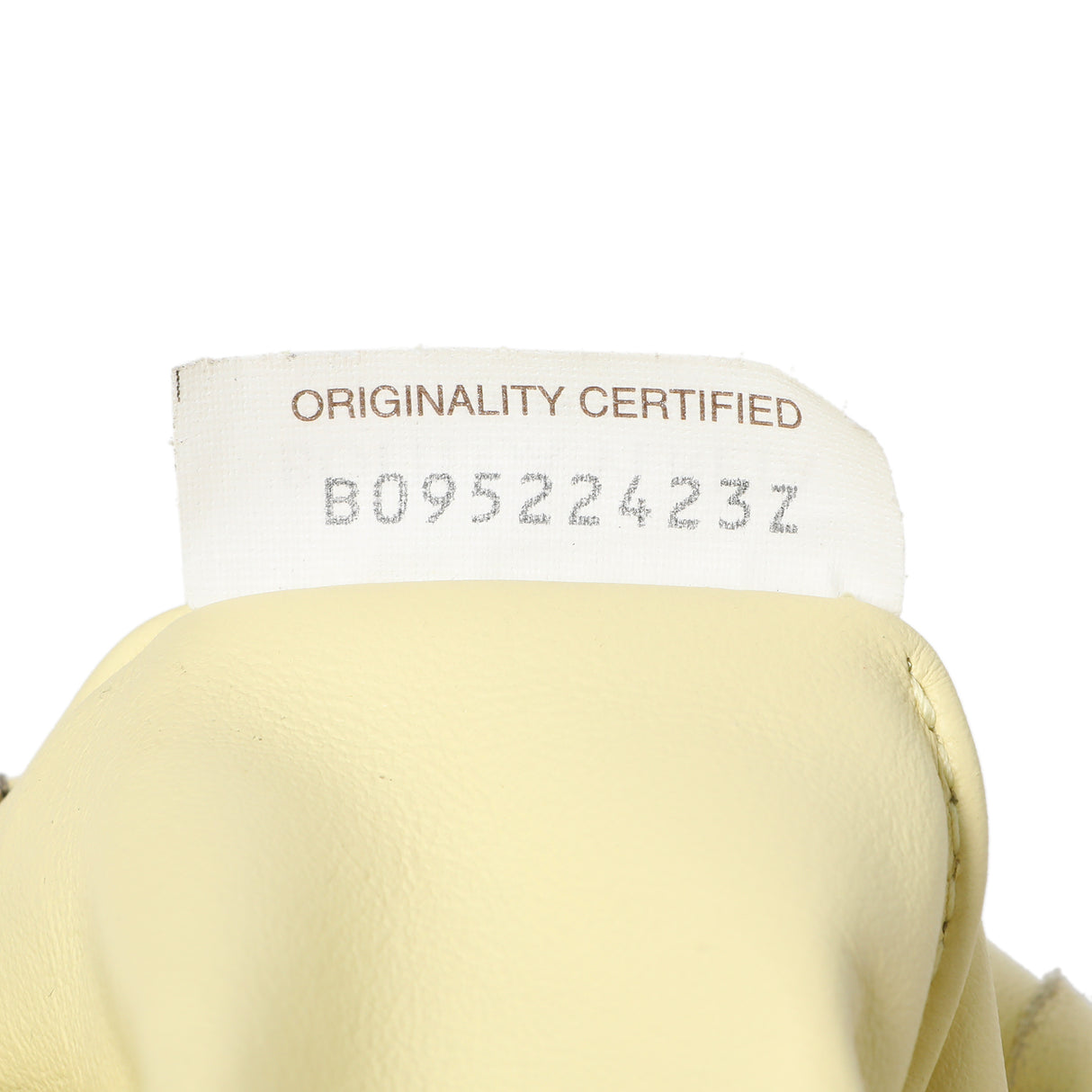 Bottega Veneta Pale Yellow Nappa Intrecciato Mini Jodie Handbags Bottega Veneta