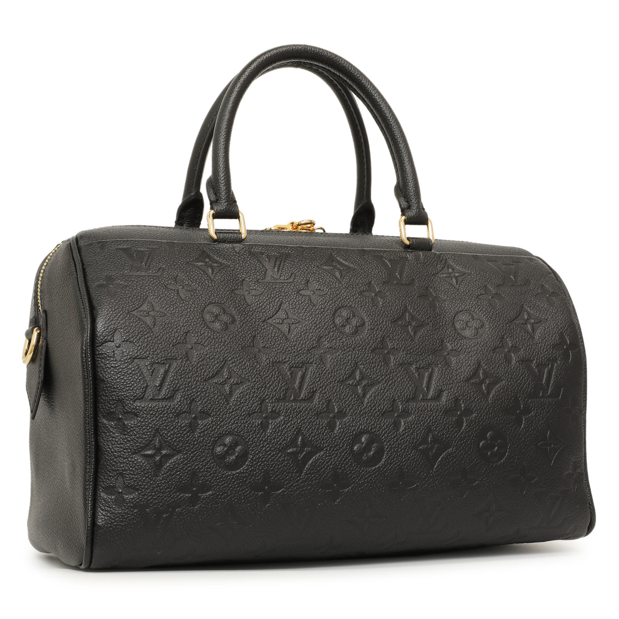 Louis Vuitton Black Empreinte Speedy Bandouliere 30 NM Handbags Louis Vuitton