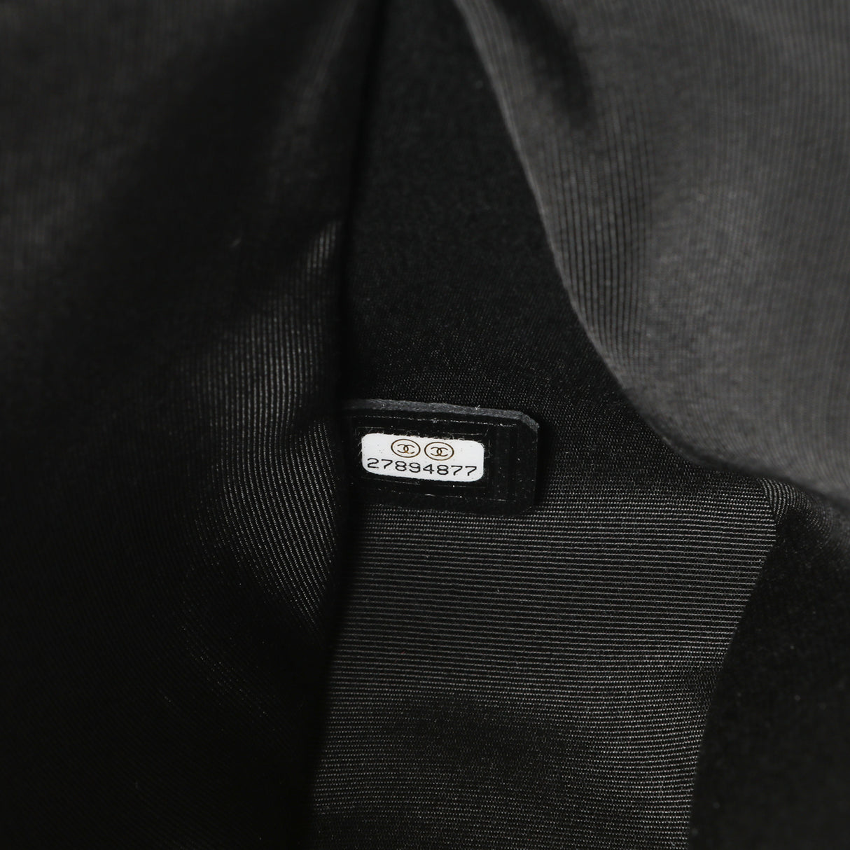 Chanel Black Calfskin Medium Chevron Chic Top Handle Flap Handbags Chanel