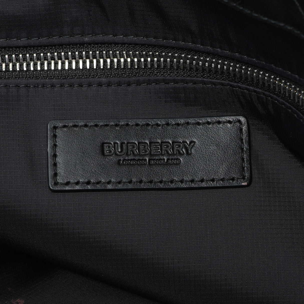 Burberry Black Nylon Artie Tote Handbags Burberry