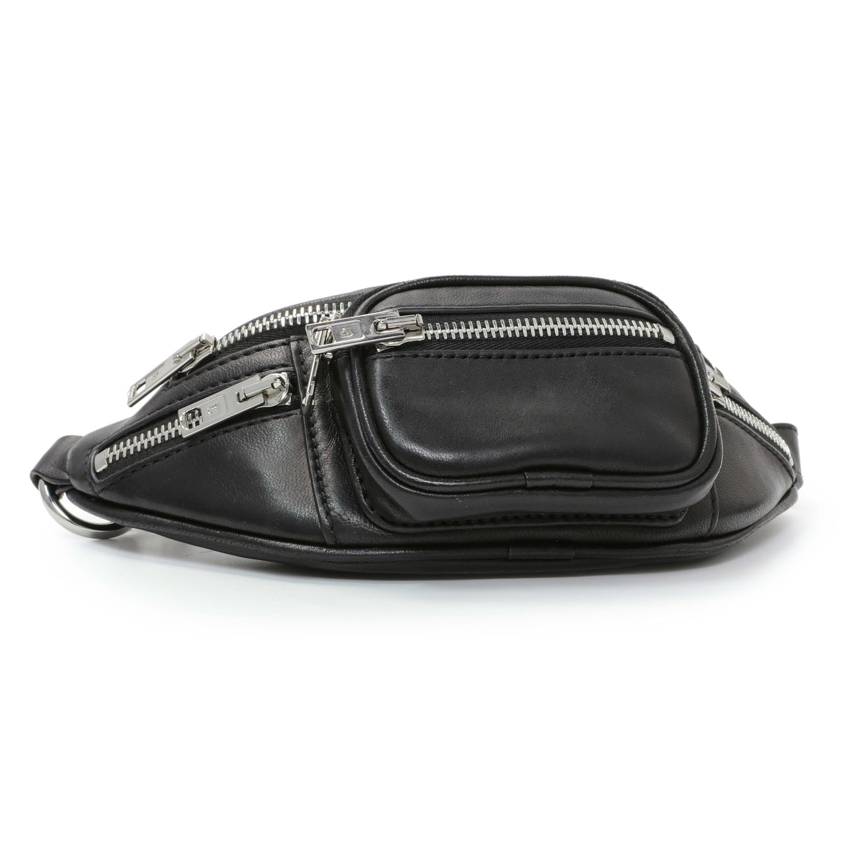 Alexander Wang Black Lambskin Mini Attica Belt Bag Handbags Alexander Wang