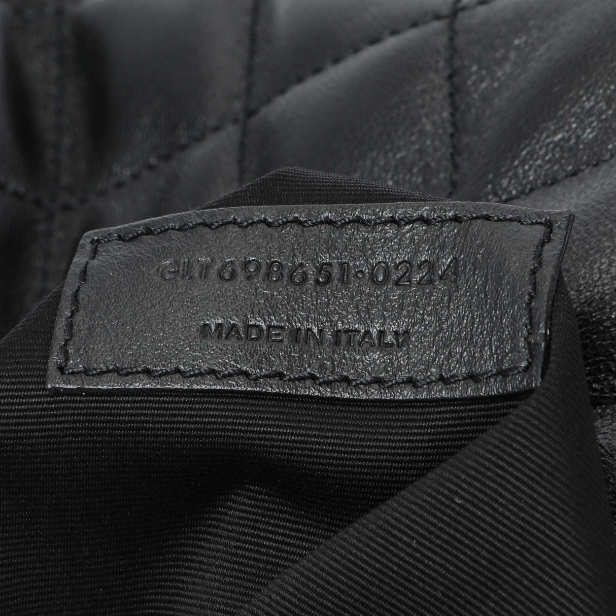 Saint Laurent Black Lambskin Quilted Maxi Icare Shopping Tote Handbags Saint Laurent