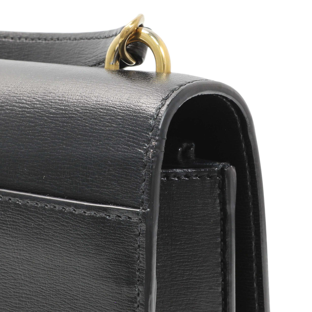 Saint Laurent Black Calfskin Monogram Sunset Chain Wallet Handbags Saint Laurent