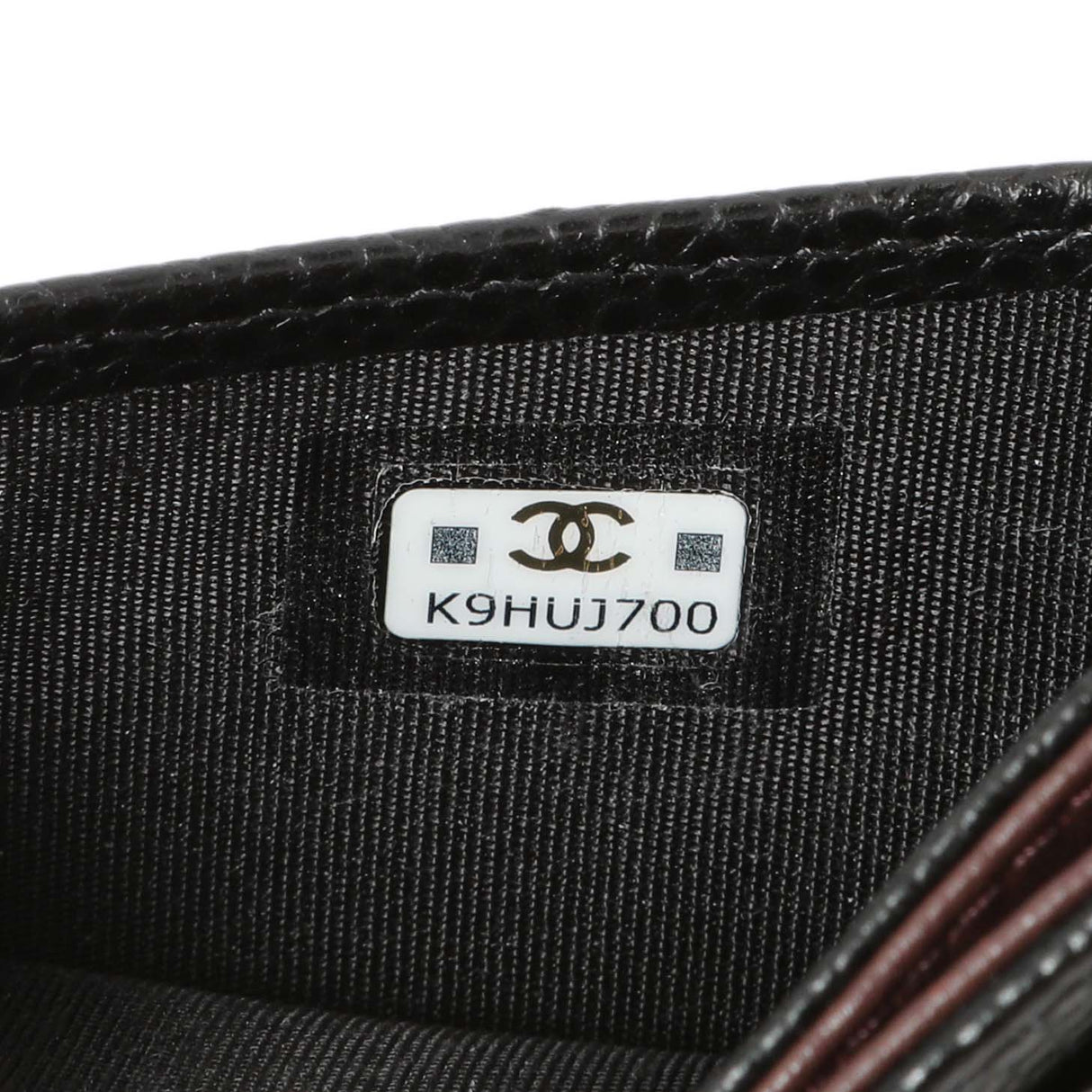 Chanel Black Quilted Caviar Card Holder Accessories Chanel