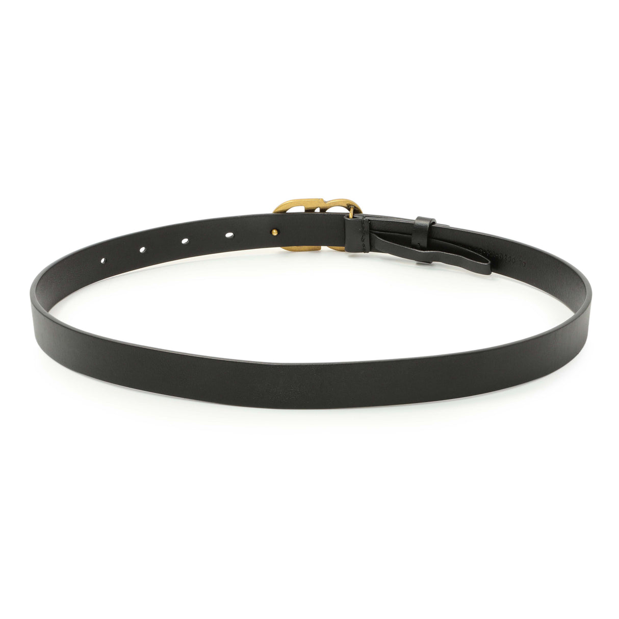 Christian Dior Black Calfskin 20mm Saddle Belt Accessories Christian Dior