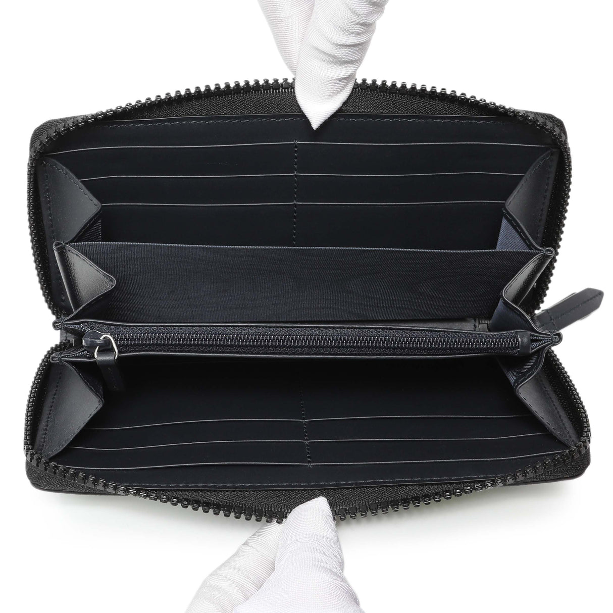 Gucci GG Supreme Monogram Blooms Zip Around Wallet Accessories Gucci