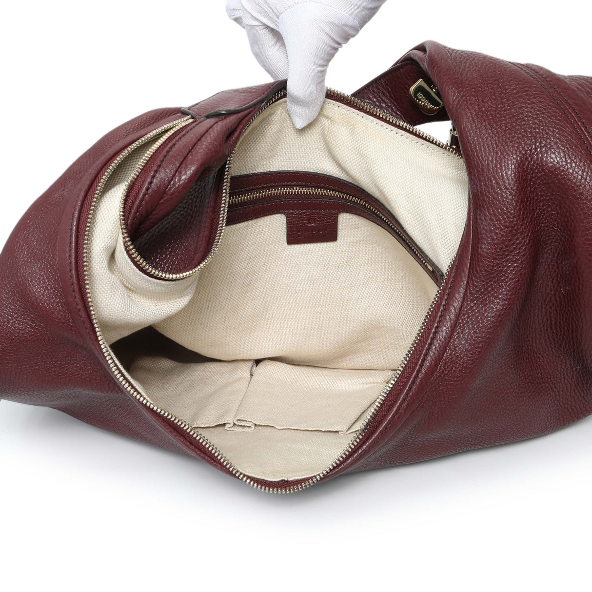 Gucci Scarlatto Pebbled Leather Soho Shoulder Bag Handbags Gucci
