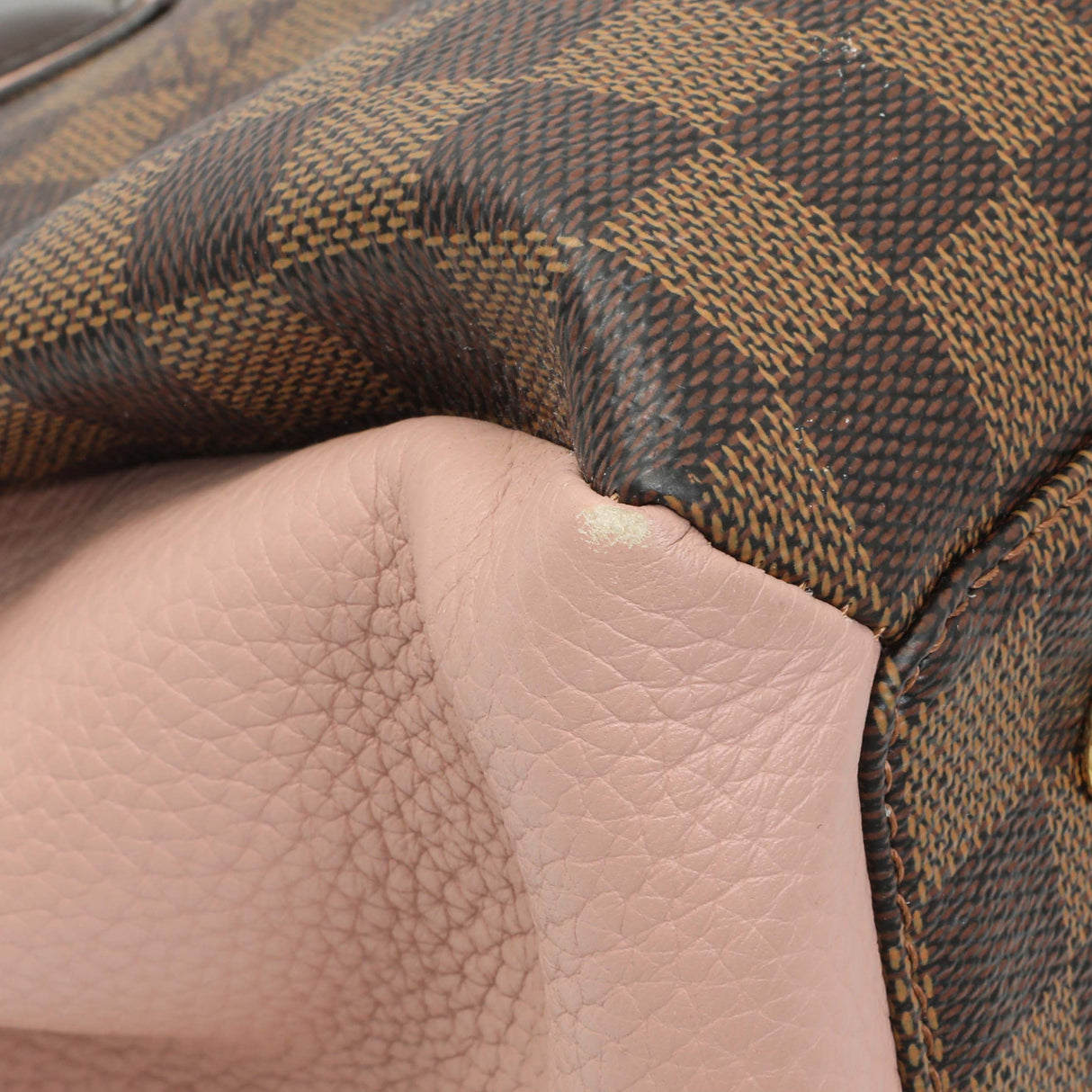 Louis Vuitton Cuir Taurillon Damier Ebene Normandy Magnolia Handbags Louis Vuitton